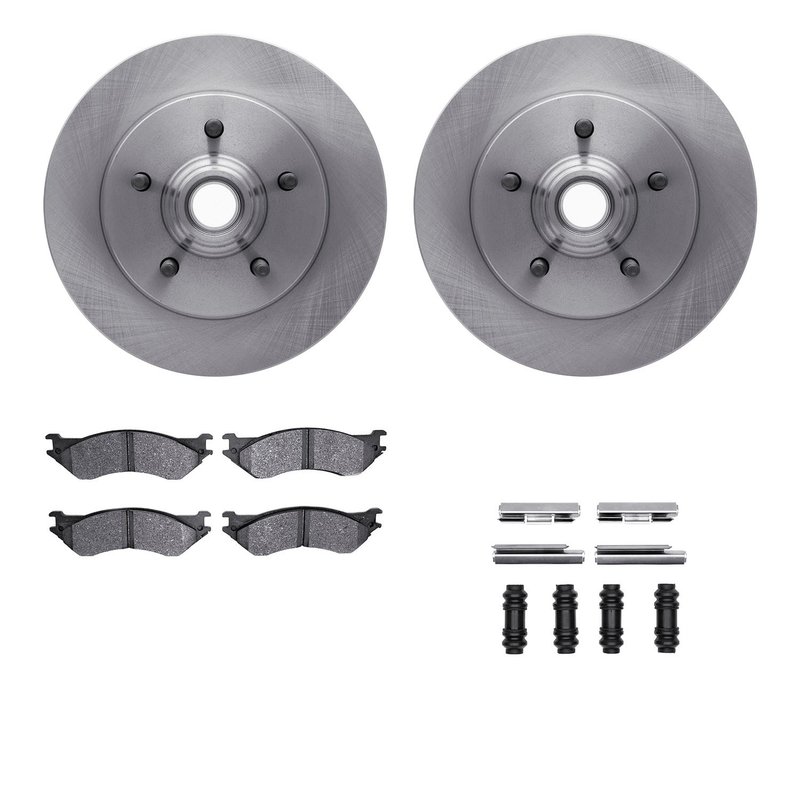 Dynamite Friction 6412-54167 Disc Brake Kit - Front