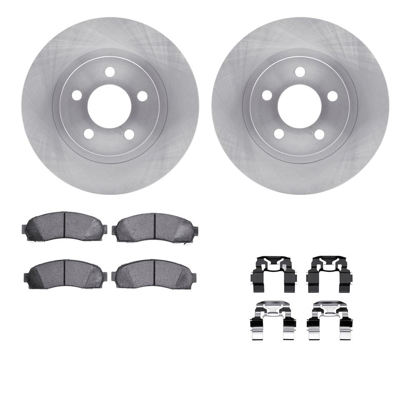 Dynamite Friction 6412-54170 Disc Brake Kit - Front