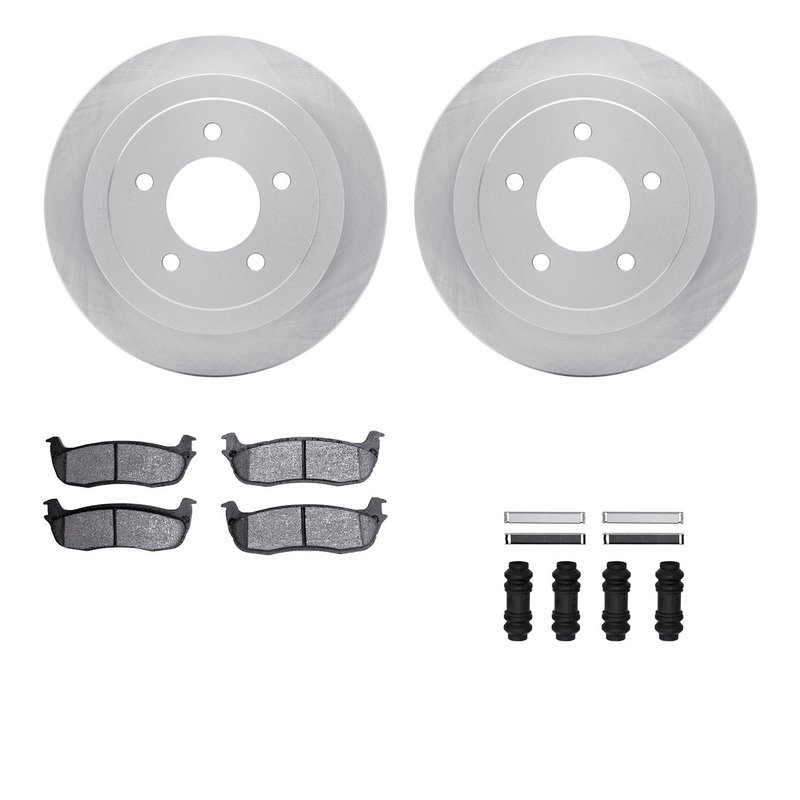 Dynamite Friction 6412-54179 Disc Brake Kit - Rear