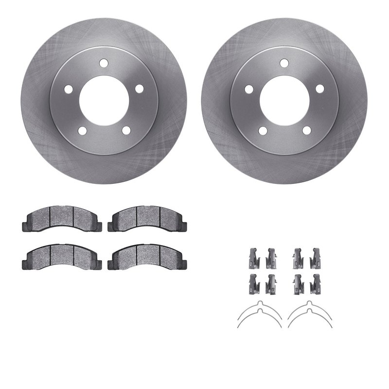 Dynamite Friction 6412-54182 Disc Brake Kit - Front