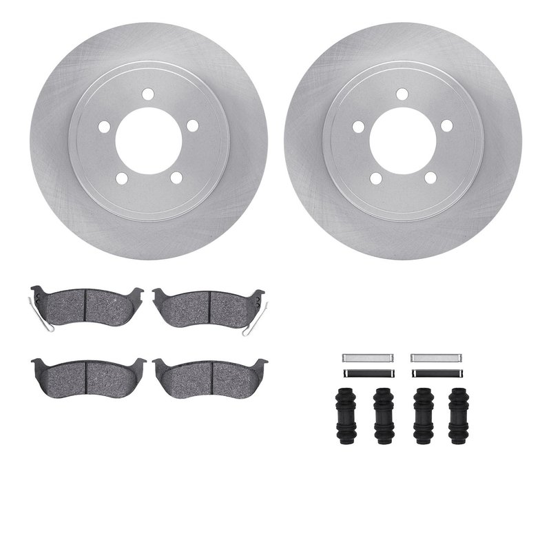 Dynamite Friction 6412-54192 Disc Brake Kit - Rear