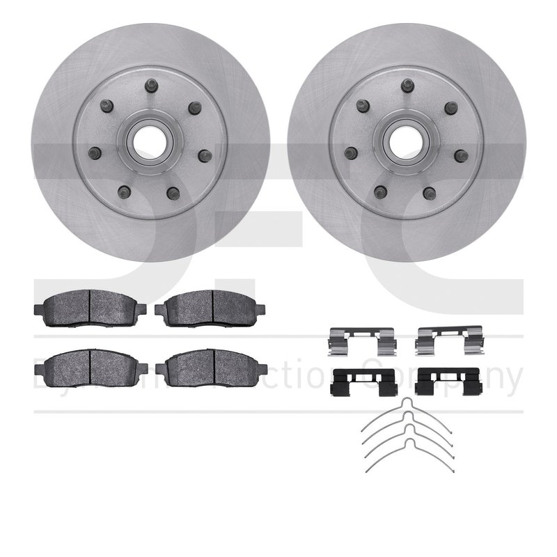 Dynamite Friction 6412-54212 Disc Brake Kit - Front
