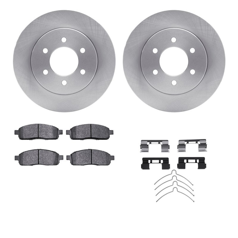 Dynamite Friction 6412-54215 Disc Brake Kit - Front