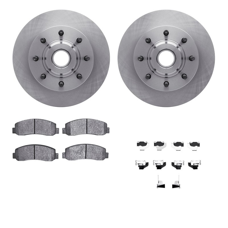 Dynamite Friction 6412-54260 Disc Brake Kit - Front