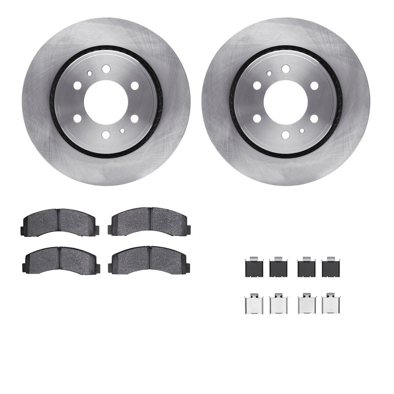 Dynamite Friction 6412-54266 Disc Brake Kit - Front