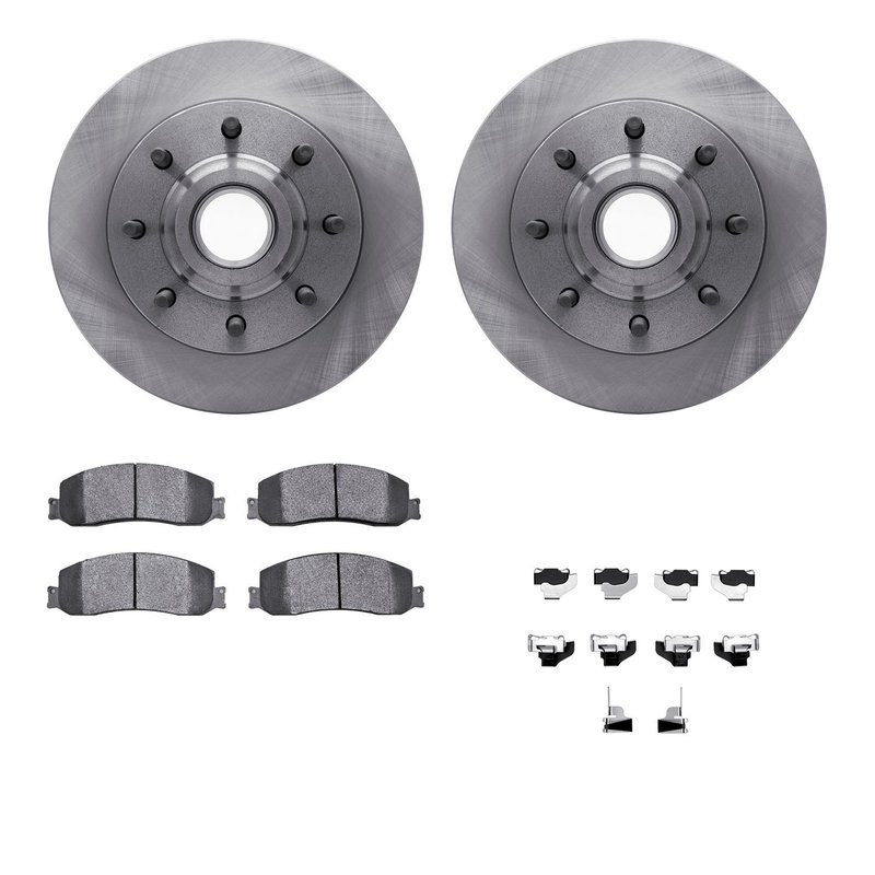 Dynamite Friction 6412-54270 Disc Brake Kit - Front