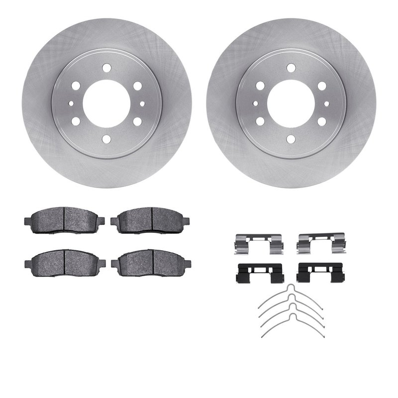Dynamite Friction 6412-54278 Disc Brake Kit - Front