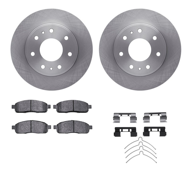 Dynamite Friction 6412-54281 Disc Brake Kit - Front