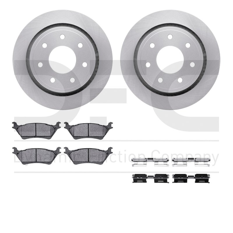 Dynamite Friction 6412-54284 Disc Brake Kit - Rear