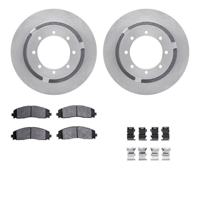 Dynamite Friction 6412-54296 Disc Brake Kit - Rear