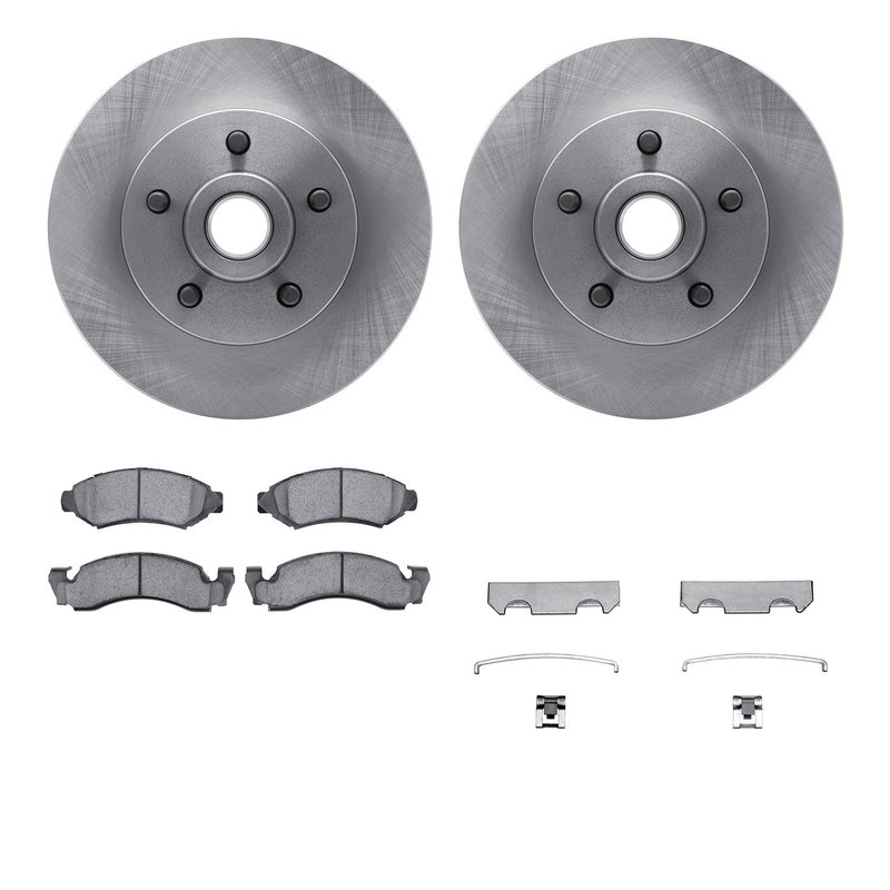 Dynamite Friction 6412-56001 Disc Brake Kit - Front