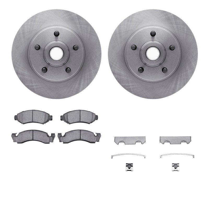 Dynamite Friction 6412-56004 Disc Brake Kit - Front