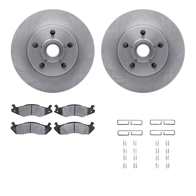 Dynamite Friction 6412-66008 Disc Brake Kit - Front