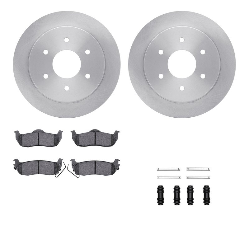 Dynamite Friction 6412-67001 Disc Brake Kit - Rear