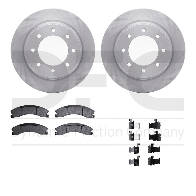 Dynamite Friction 6412-67016 Disc Brake Kit - Rear