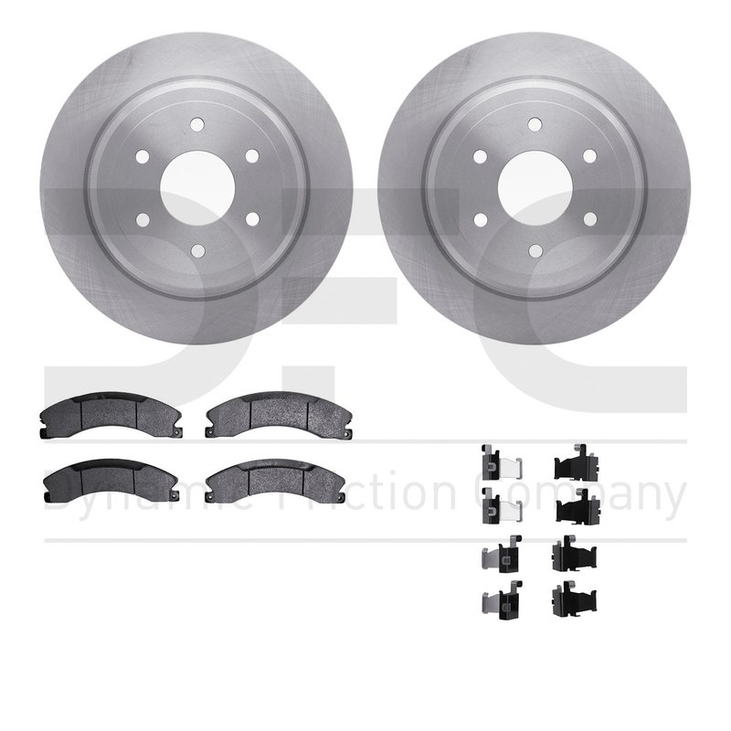 Dynamite Friction 6412-67025 Disc Brake Kit - Rear