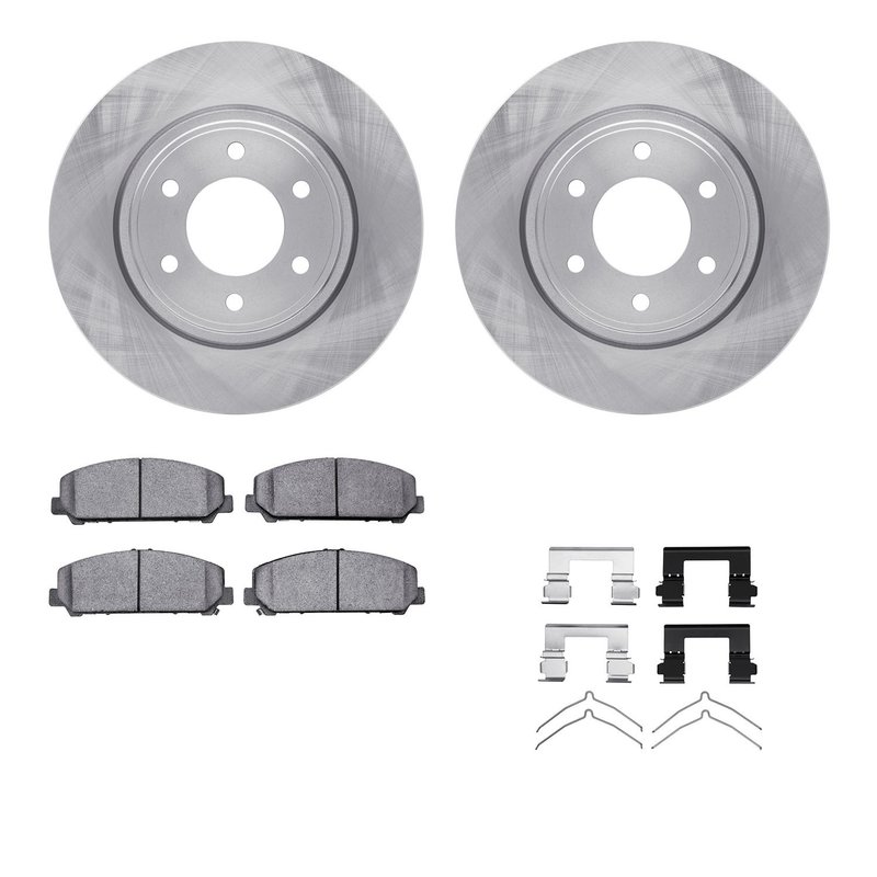 Dynamite Friction 6412-68001 Disc Brake Kit - Front