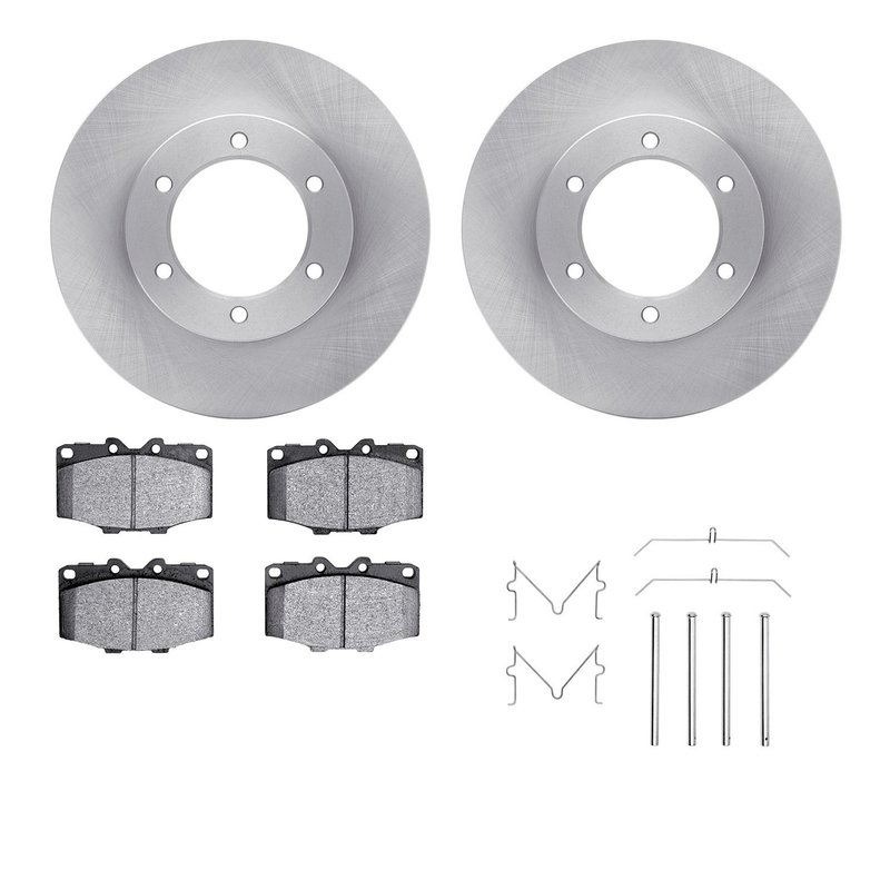 Dynamite Friction 6412-76016 Disc Brake Kit - Front