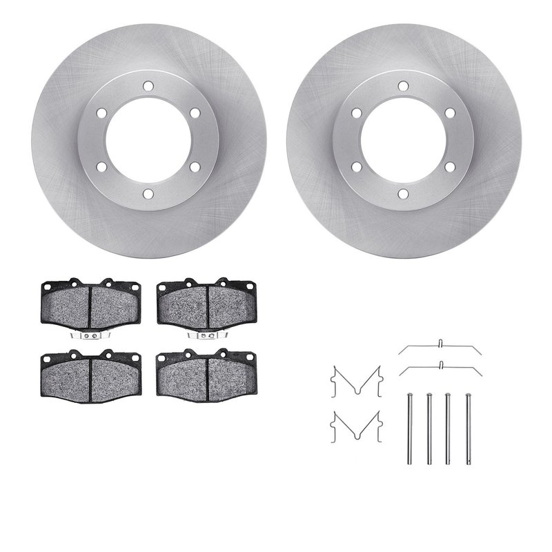 Dynamite Friction 6412-76017 Disc Brake Kit - Front