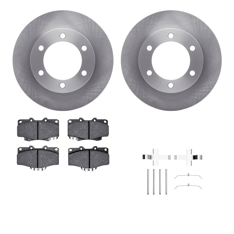 Dynamite Friction 6412-76031 Disc Brake Kit - Front