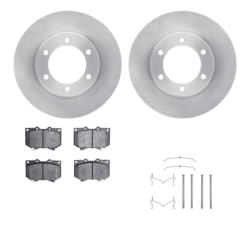 Dynamite Friction 6412-76037 Disc Brake Kit - Front