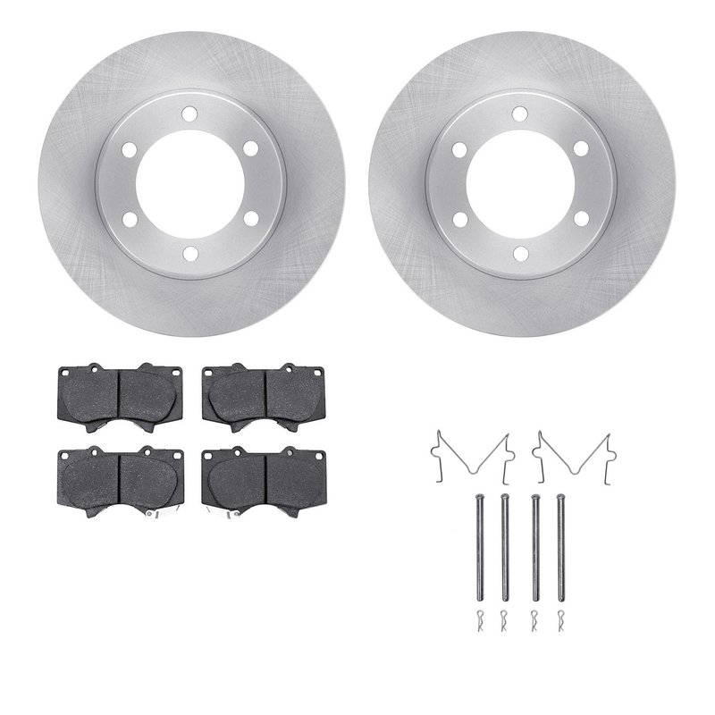 Dynamite Friction 6412-76038 Disc Brake Kit - Front
