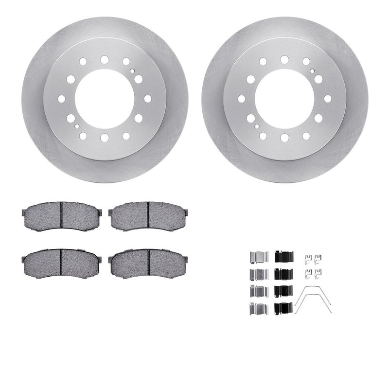 Dynamite Friction 6412-76046 Disc Brake Kit - Rear
