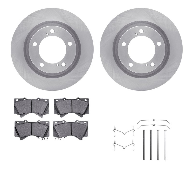 Dynamite Friction 6412-76055 Disc Brake Kit - Front