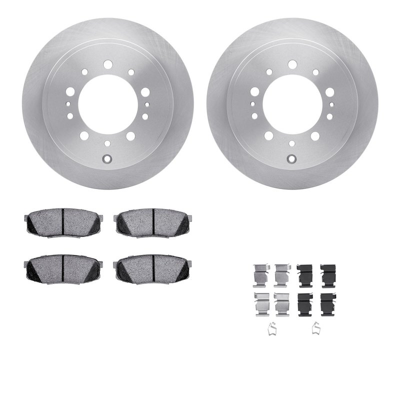 Dynamite Friction 6412-76058 Disc Brake Kit - Rear