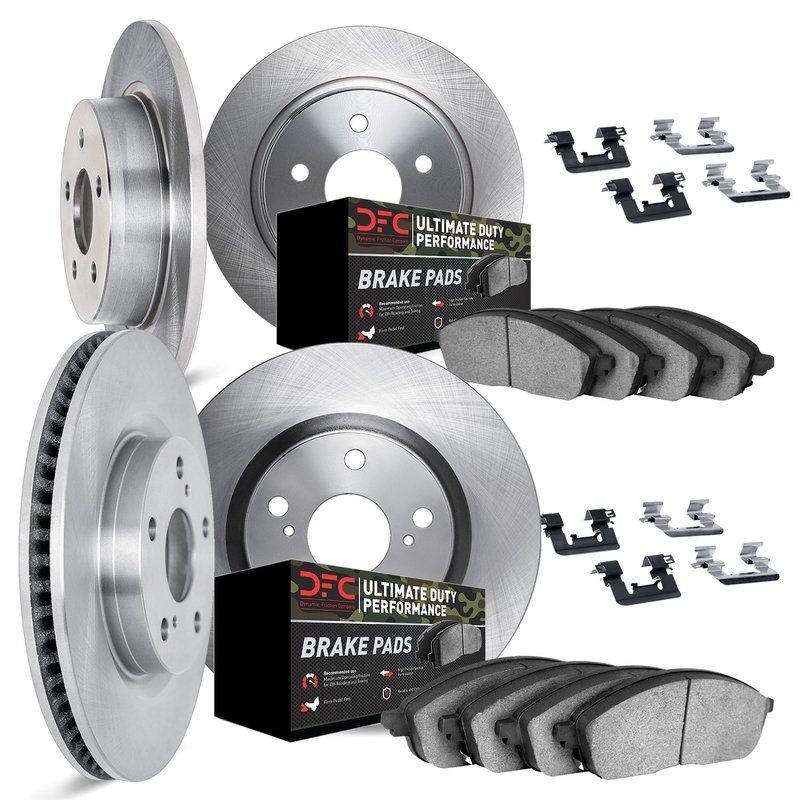 Dynamite Friction 6414-42049 Disc Brake Kit - Front and Rear