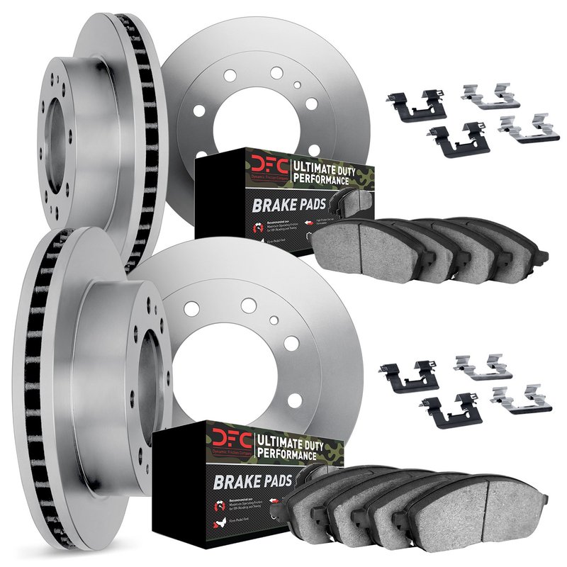 Dynamite Friction 6414-48042 Disc Brake Kit - Front and Rear