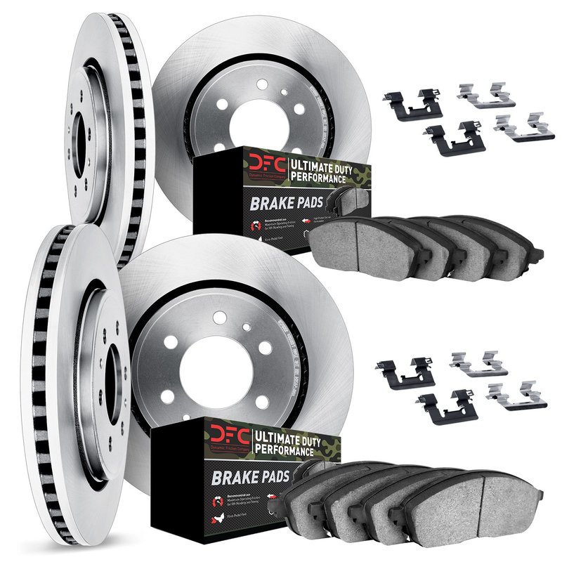 Dynamite Friction 6414-54150 Disc Brake Kit - Front and Rear
