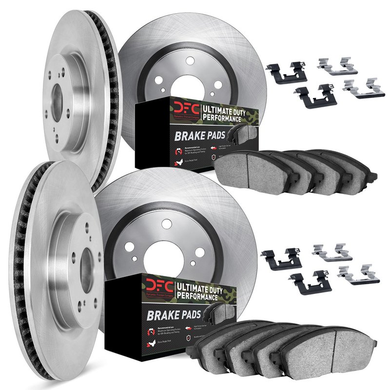 Dynamite Friction 6414-76021 Disc Brake Kit - Front and Rear