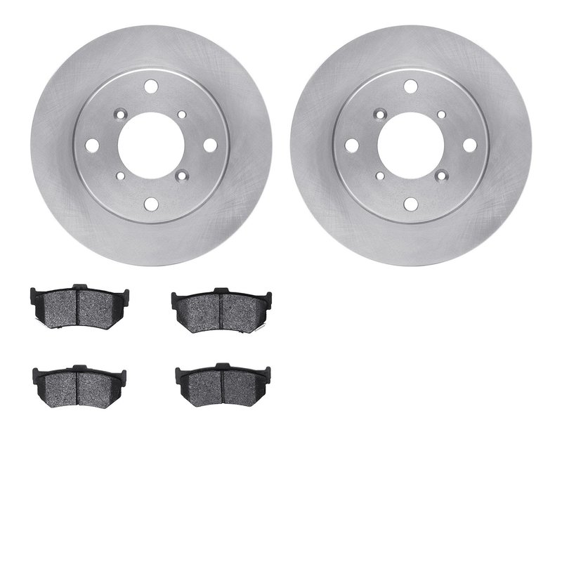 Dynamite Friction 6502-01020 Disc Brake Kit - Rear