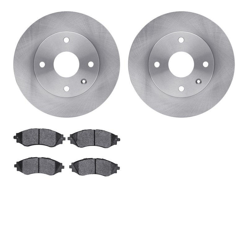 Dynamite Friction 6502-01053 Disc Brake Kit - Front