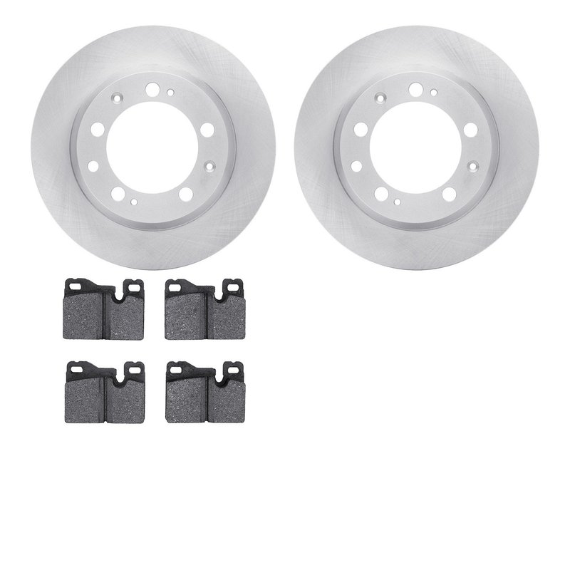 Dynamite Friction 6502-02032 Disc Brake Kit - Rear