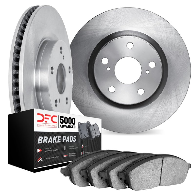 Dynamite Friction 6502-02080 Disc Brake Kit - Rear