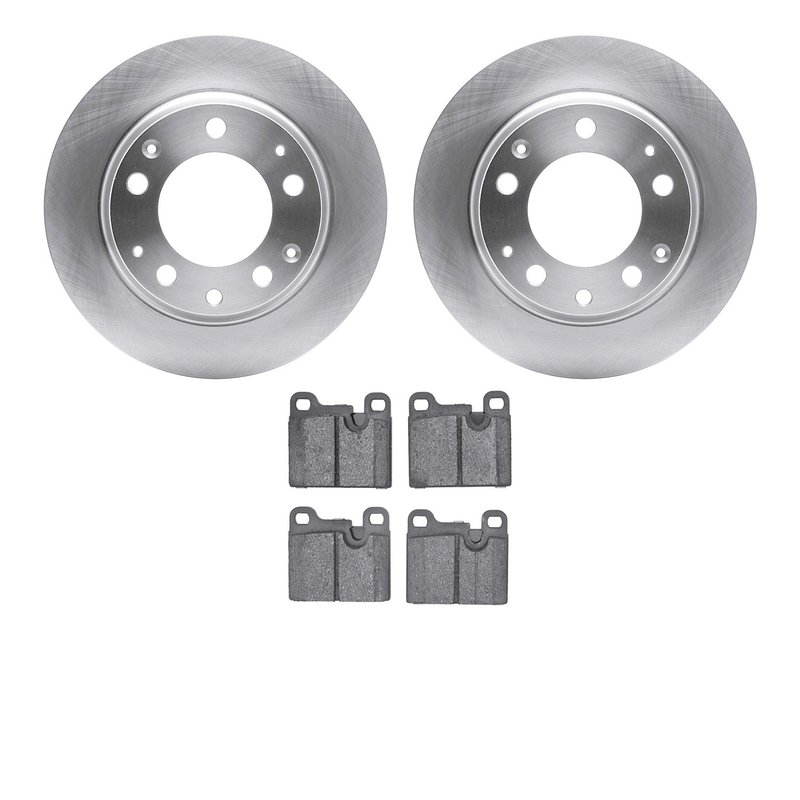 Dynamite Friction 6502-02086 Disc Brake Kit - Rear