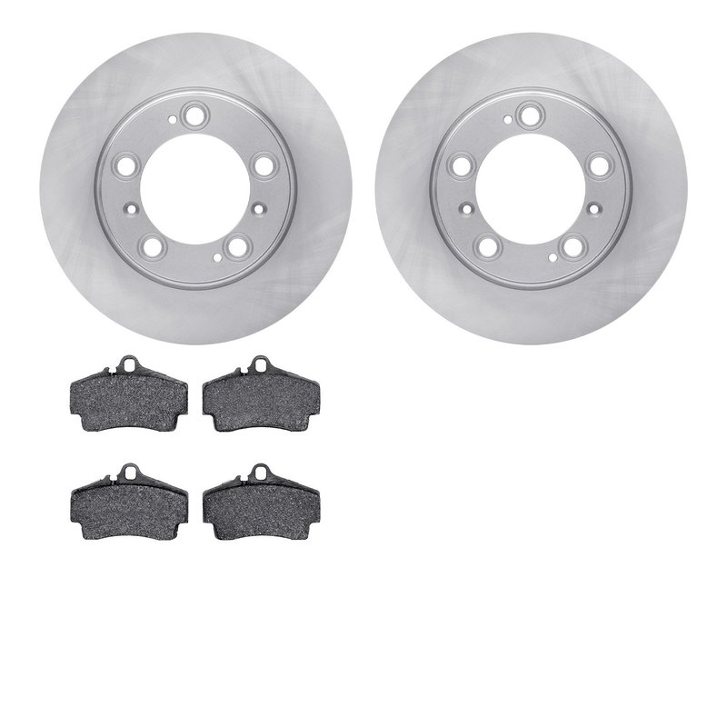 Dynamite Friction 6502-02109 Disc Brake Kit - Rear