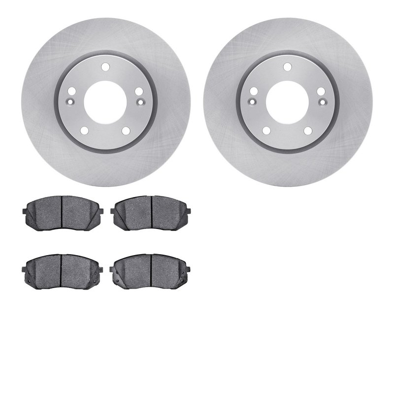 Dynamite Friction 6502-03196 Disc Brake Kit - Front