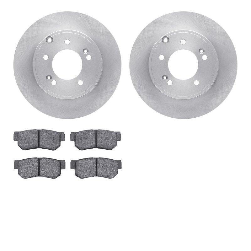Dynamite Friction 6502-03249 Disc Brake Kit - Rear