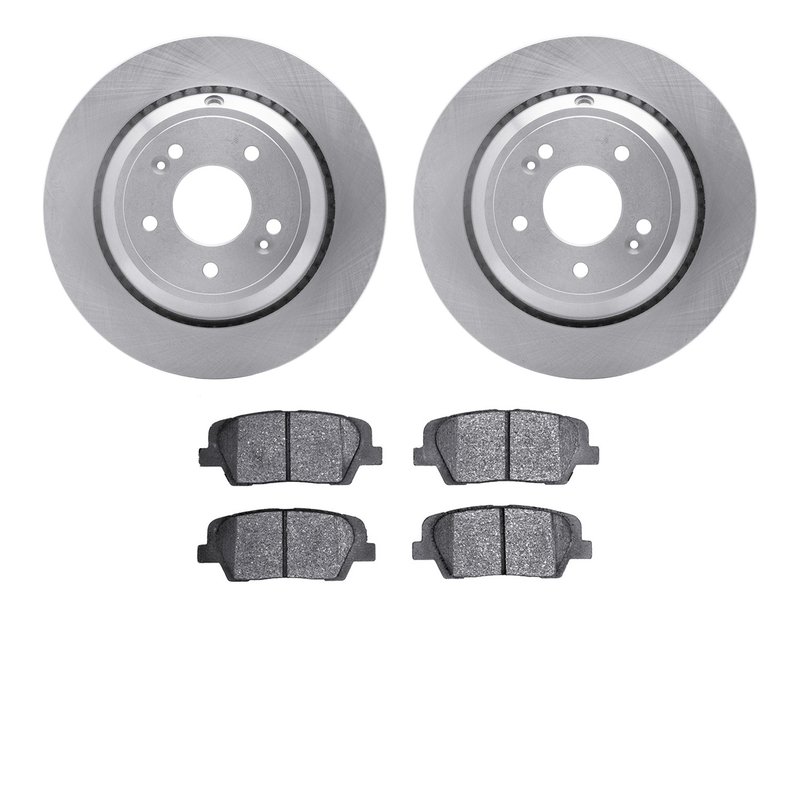 Dynamite Friction 6502-03300 Disc Brake Kit - Rear