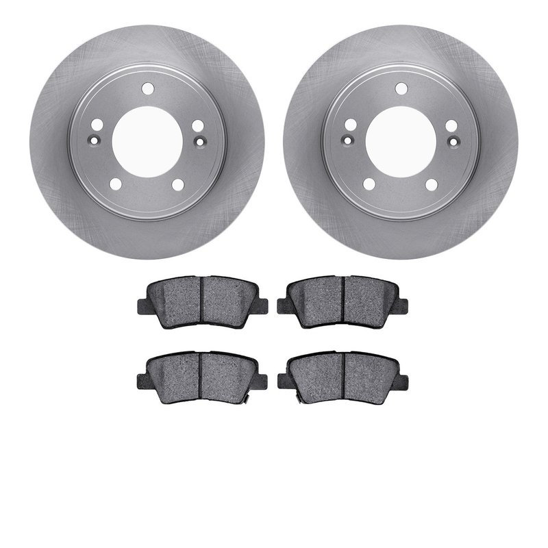 Dynamite Friction 6502-03314 Disc Brake Kit - Rear