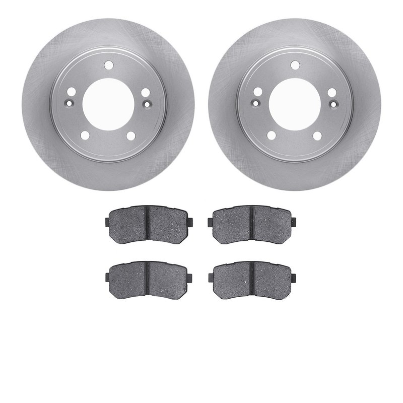 Dynamite Friction 6502-03315 Disc Brake Kit - Rear