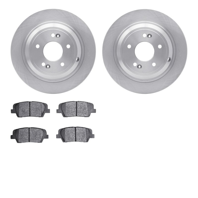 Dynamite Friction 6502-03338 Disc Brake Kit - Rear