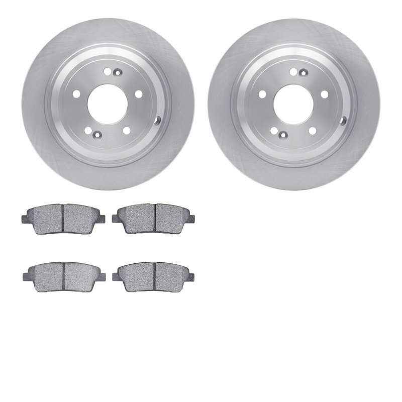Dynamite Friction 6502-03339 Disc Brake Kit - Rear