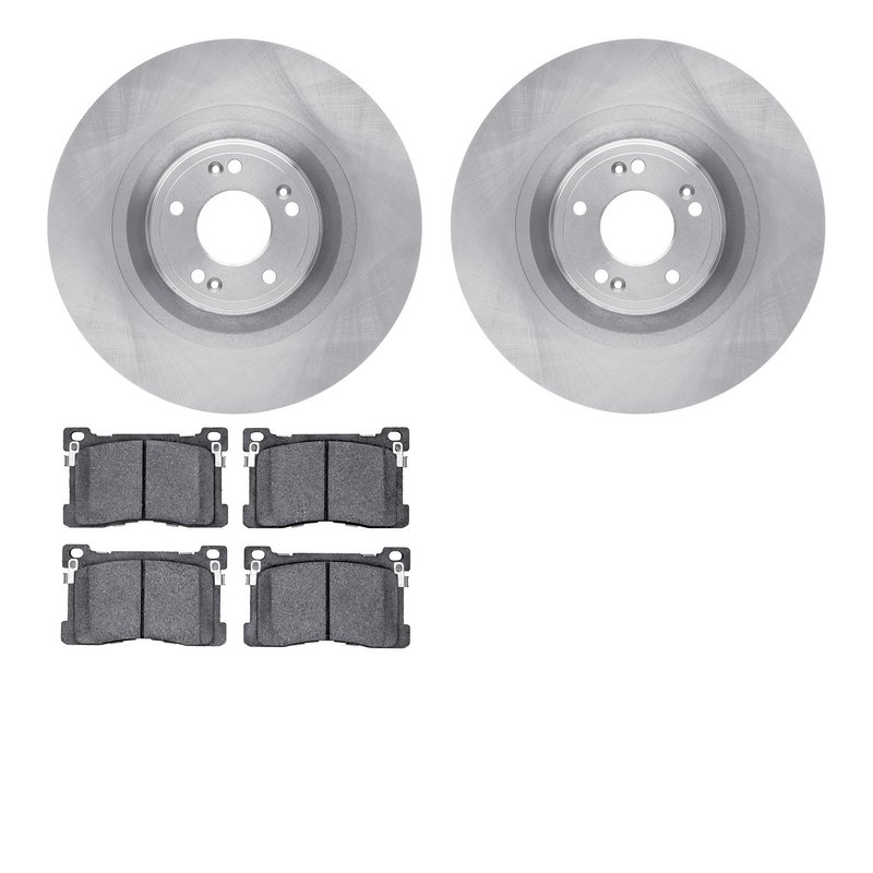 Dynamite Friction 6502-03344 Disc Brake Kit - Front