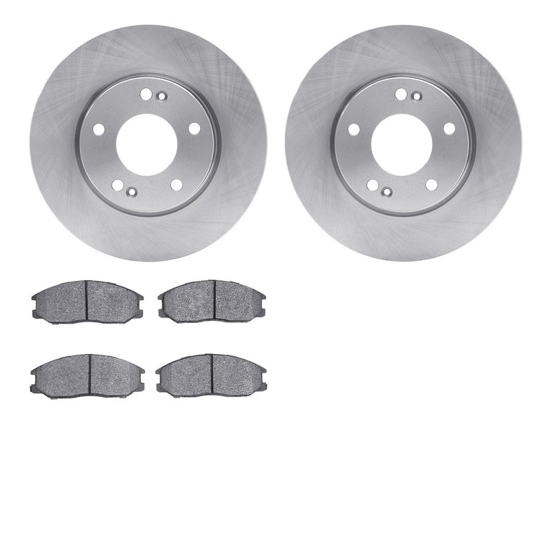 Dynamite Friction 6502-03354 Disc Brake Kit - Front