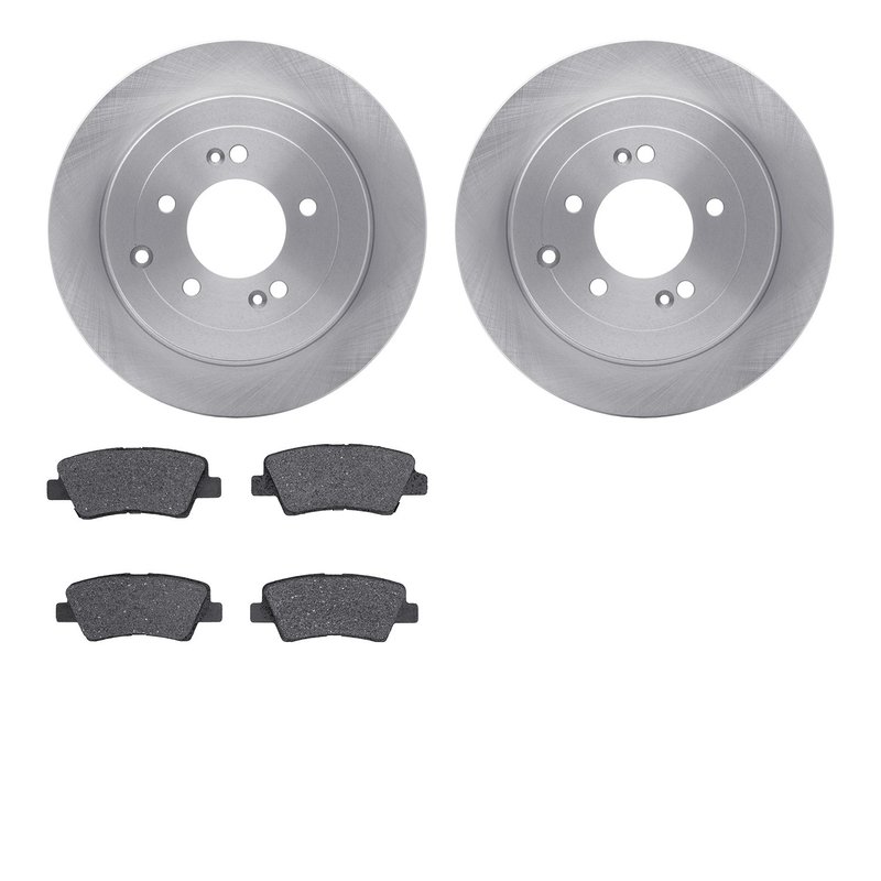 Dynamite Friction 6502-03390 Disc Brake Kit - Rear