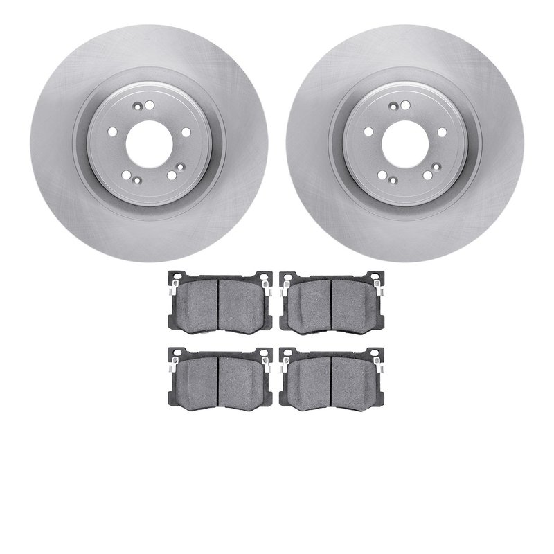 Dynamite Friction 6502-03425 Disc Brake Kit - Front